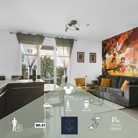 Disneyland-Paris 4 Pers, Parking, Wifi, Шеси Екстериор снимка